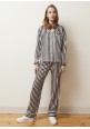 Dahlia Uzun Saten Pijama Takımı 